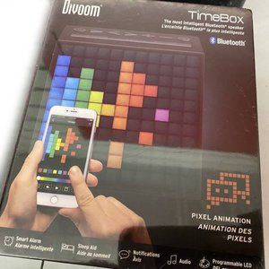 NEW Divoom Timebox Bluetooth Smart Pixel Speaker